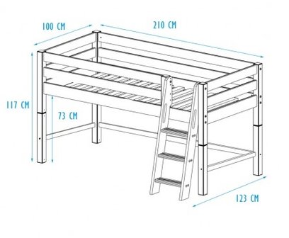 infanskids bed maten thijs