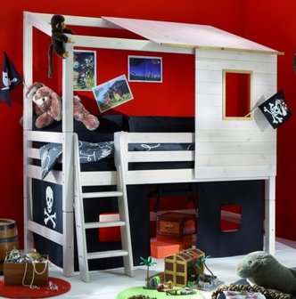 infanskids piraten boomhut bed