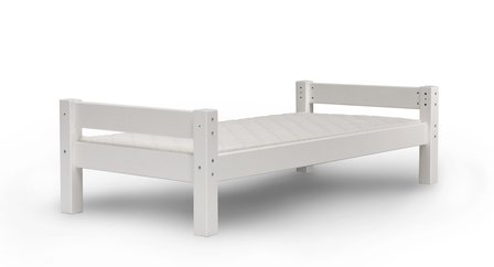  Nova bed 90x200 massief grenen wit 