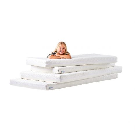 Hoppekids Eco dream luxury Waterlily matras 90x200x12 Nordic Ecolabel