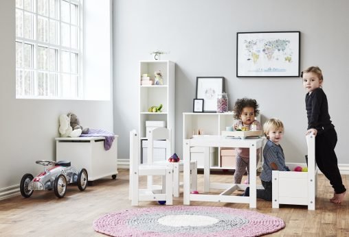 Hoppekids Mathilde speeltafel set wit