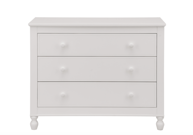 Infanskids Klaudia 3 laden commode wit 