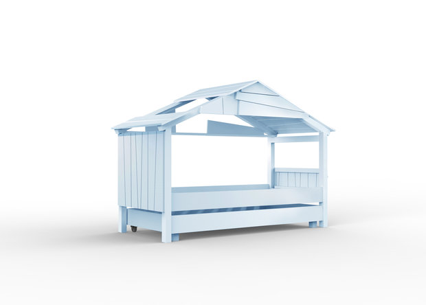 mathy by bols star boomhut bed poeder blauw