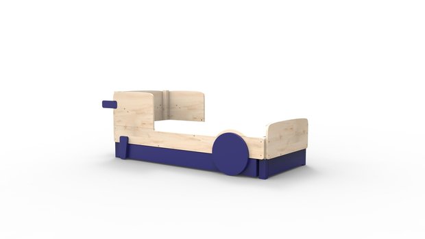 optie bedlade atlantisch blauw