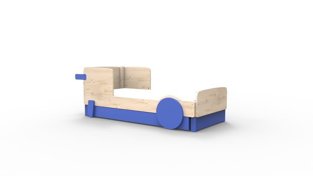 mathy by bols discovery bed met lade marseille blauw