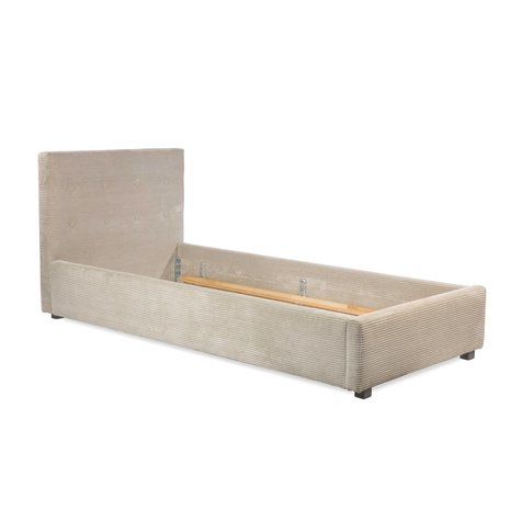 Kidsdepot Lima 90x200 luxe gestoffeerd bed