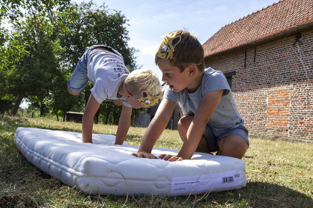 ABZ peutermatras Tijger Ergo plus 70x140 HR40 koudschuim 