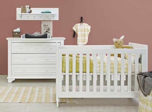 Bopita Charlotte 2-delige babykamer wit