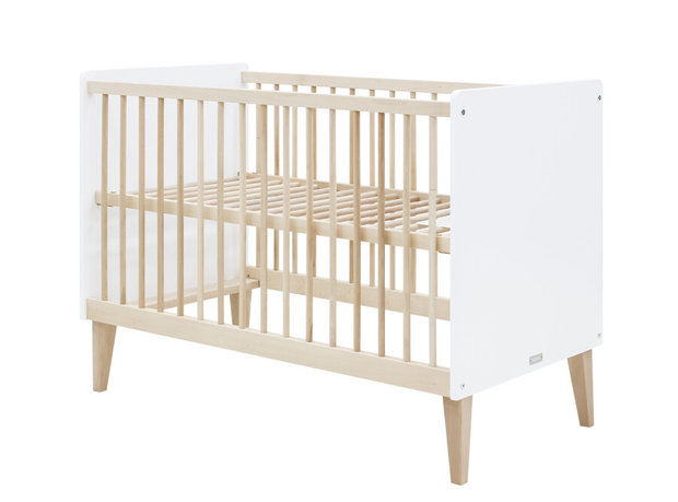 Bopita Indy 2-delige babykamer wit - naturel