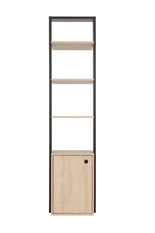 Duplex open rack large naturel / zwart 