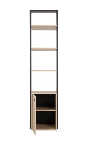 Duplex open rack XL naturel / zwart 