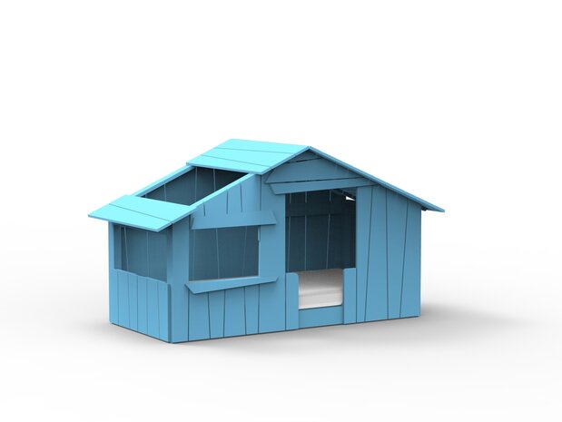 mathy boomhut azuur blauw