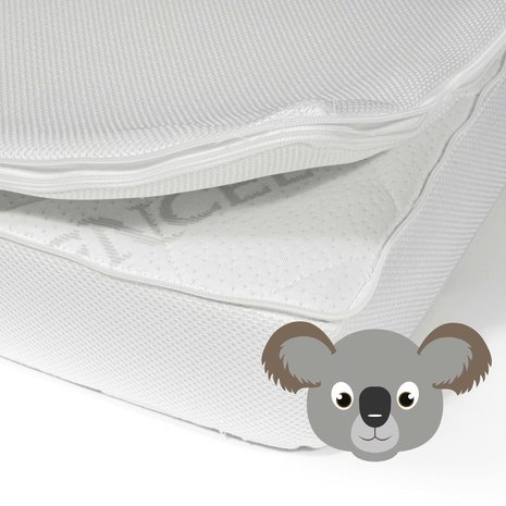 Zzzoo babymatras Koala 60x120 hybride HY32 + Airgosafe topper 