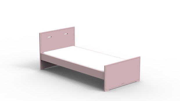 madaket bed 90x200 winter roze