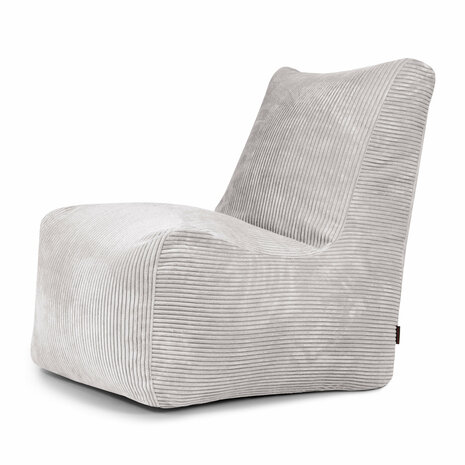 Slowdown zitzak seat waves wit grijs