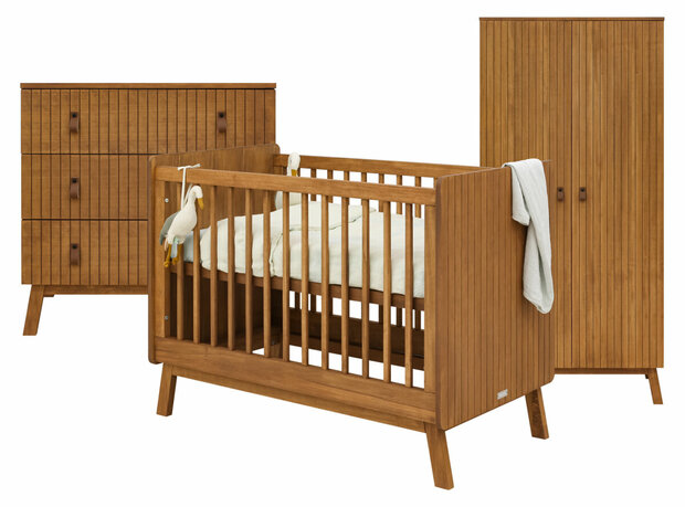 Bopita Senna 3-delige babykamer rose wood