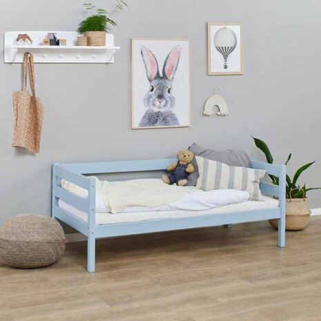 hoppekids eco comfort 70x160 bed blauw