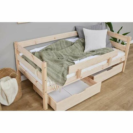 monster Dodelijk Aan het leren Hoppekids Eco Comfort peuterbed 70x160 grenen naturel - Kinderbeddenstore