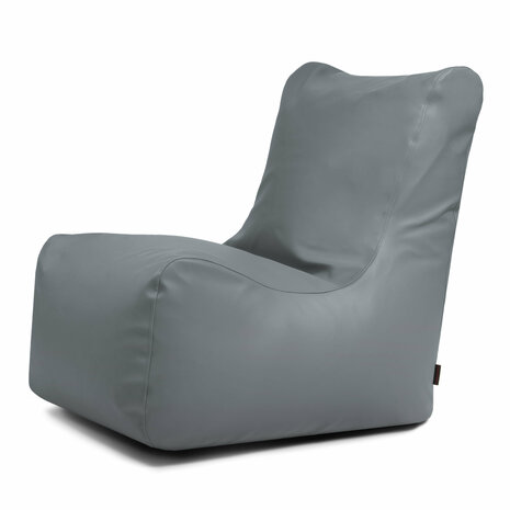 Slowdown seat zitzak outside kunstleder grijs