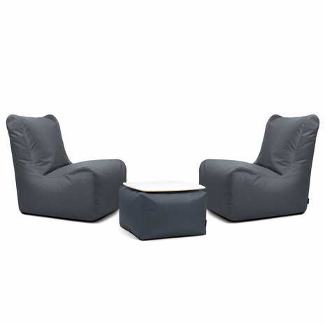 Slowdown chill 3 delige set Seat Ox grijs