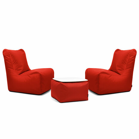 pusku pusku chill 3 delige set Seat Ox rood