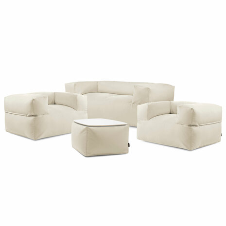 Slowdown veranda lounge set moog colorin ivoor