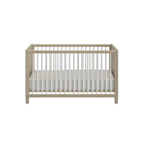 Achille 3-delige babykamer eiken wit 