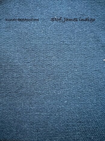 James linnen look indigo