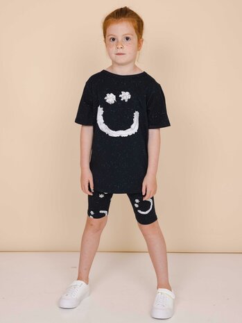 Snurk Smile black T-Shirt kinderen