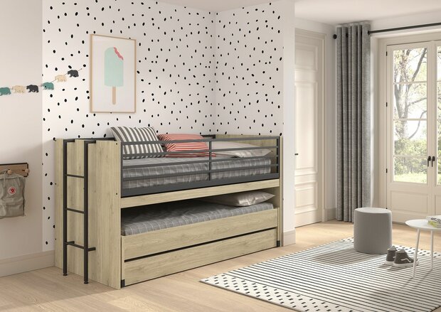 Inclusief bodem boven bed / logeerbed bodem is optie