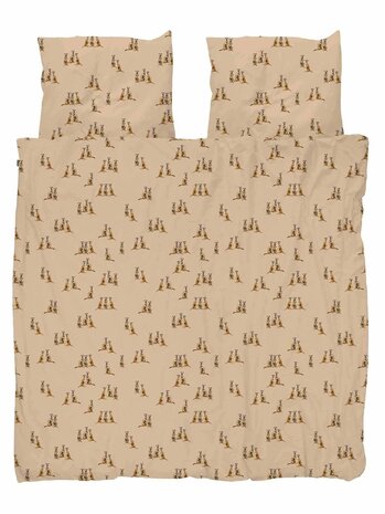 Snurk meerkats zand overtrek 240x200