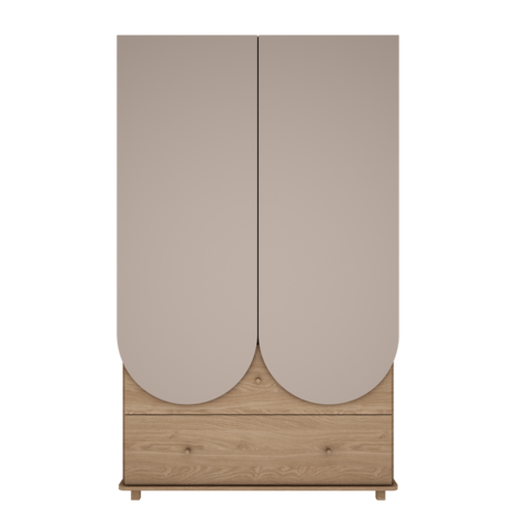 Bloom 2 deurs kast large eiken cashmere