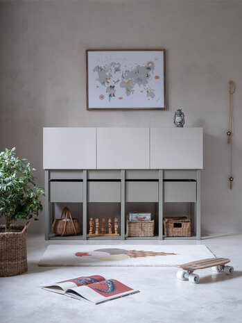 Massief hout en mdf