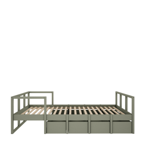 optie bed met 4 laden