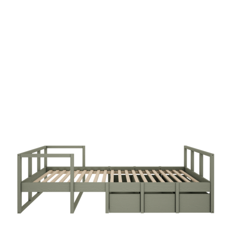 optie bed met 3 laden