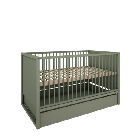 Tweens meegroei ledikant 70x140 eucalyptus