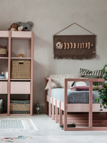 Tweens 1-persoons bed 90x200 roze