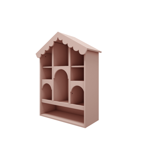 roze poppenhuis