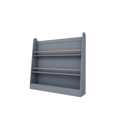 Bookworm boekenrek blauw