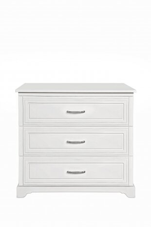Melody commode 3 laden wit 