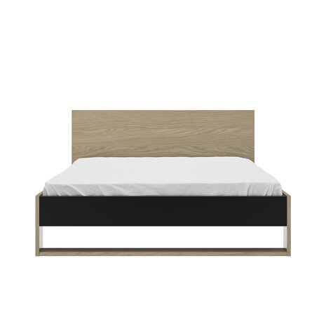 gerookt eiken look met zwart
