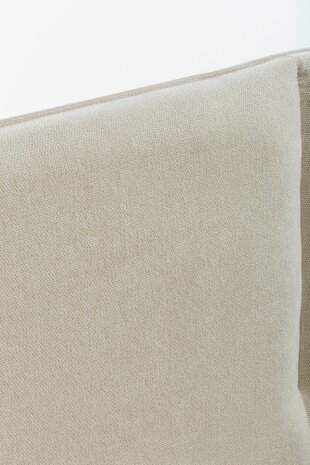 naturel stof hoofbord easy-clean