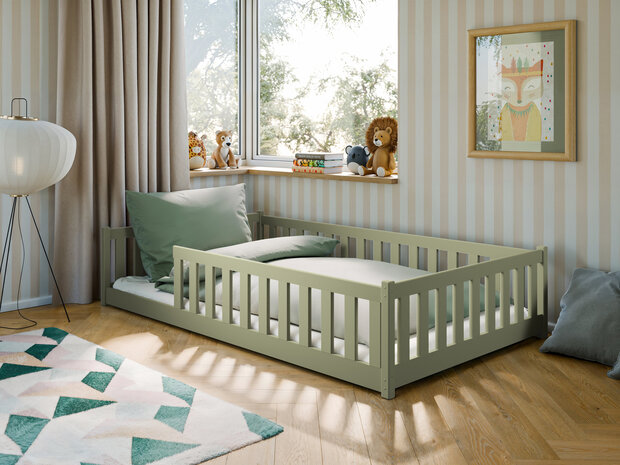 Barletta inloopbed 120x200 olive