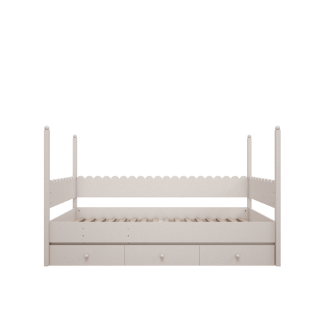 deelbaar tot enkel bed met lade