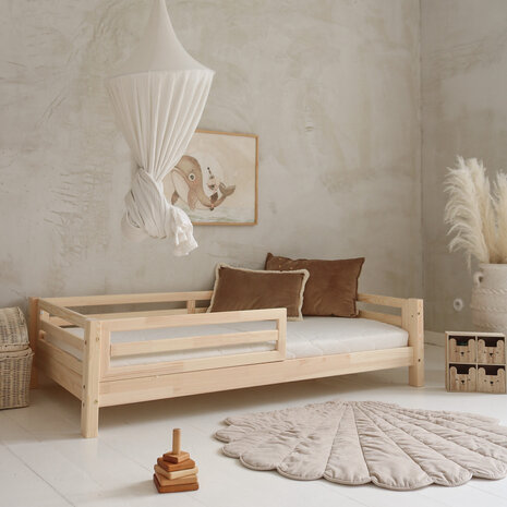 Basic Fello bed 70x140 onbehandeld hout