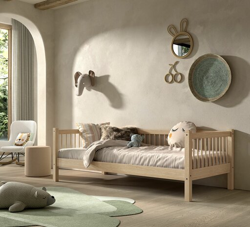 Forrest bedbank 90x200 massief beuken naturel