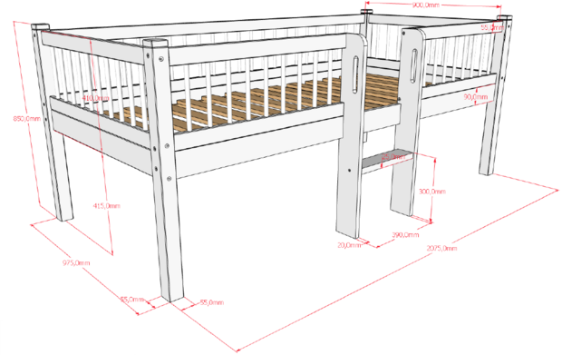 maten bed