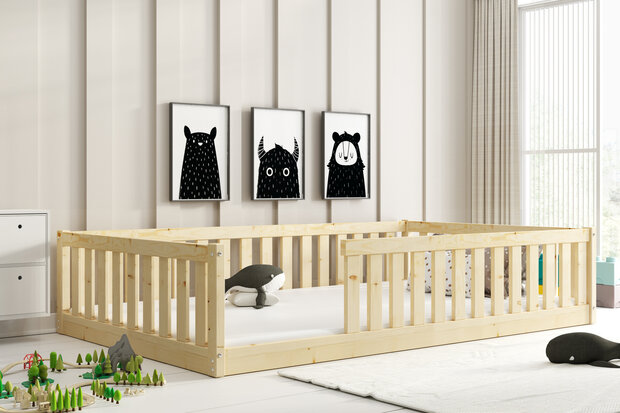Greco inloop bed 120x200 grenen onbehandeld
