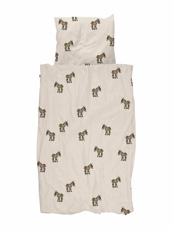 Snurk donkeys 140x200 overtrek