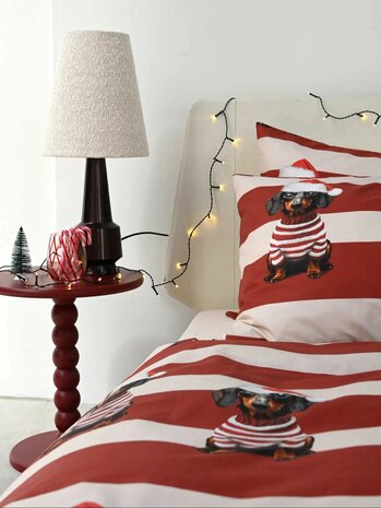 Snurk dekbedovertrek Pierre Xmas 1 persoons 140x200/220